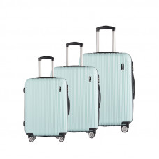 Bőrönd szett Aga Travel MR4652-Mint - Türkisz Előnézet
