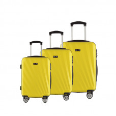 Bőrönd szett Aga Travel MR4653-Yellow - Sárga Előnézet