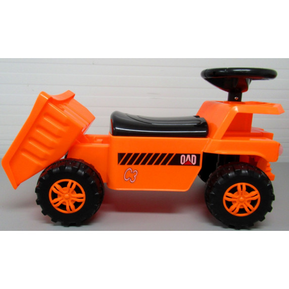 Lábbal hajthatós teherautó R-Sport J10 - narancssárga