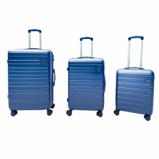 Bőrönd szett Linder Exclusiv SC1002 - kék Előnézet