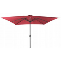 Szögletes kerti napernyő 250 cm LINDER EXCLUSIV MC2214 - Piros 