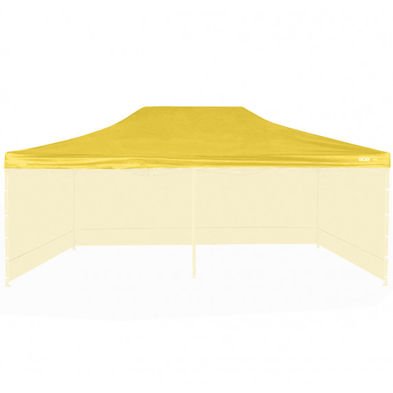 Tartalék tetőponyva kerti sátorhoz AGA 3x6 m - Sárga