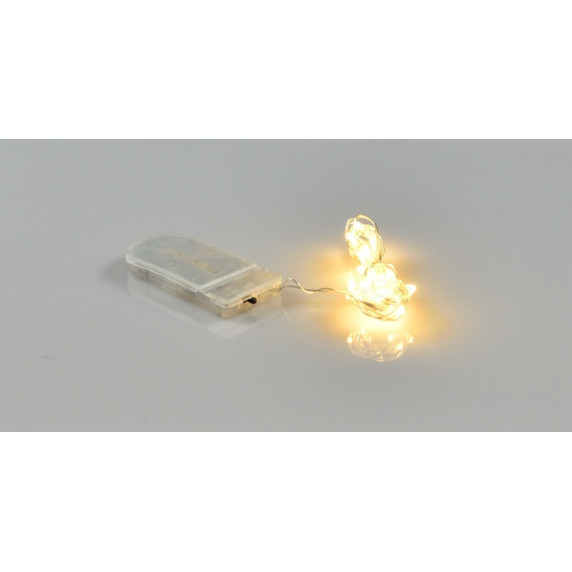 Karácsonyi fényfűzér 20 LED Linder Exclusiv LK109W - Meleg fehér