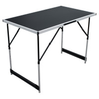 Multifunkciós kemping asztal 100x60x73/80/87/94 cm Linder Exclusiv MC330879 