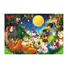 Gyermek puzzle  Aga4Kids  MR1463  216 db - Állatok az erdőben Előnézet