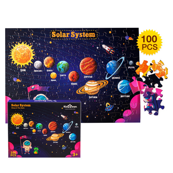 Gyermek puzzle Aga4Kids MR1462  500 db - Naprendszer