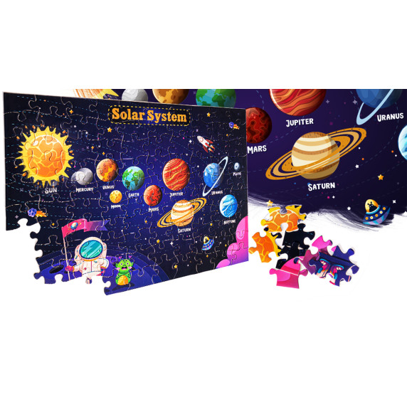 Gyermek puzzle Aga4Kids   Naprendszer 500 db