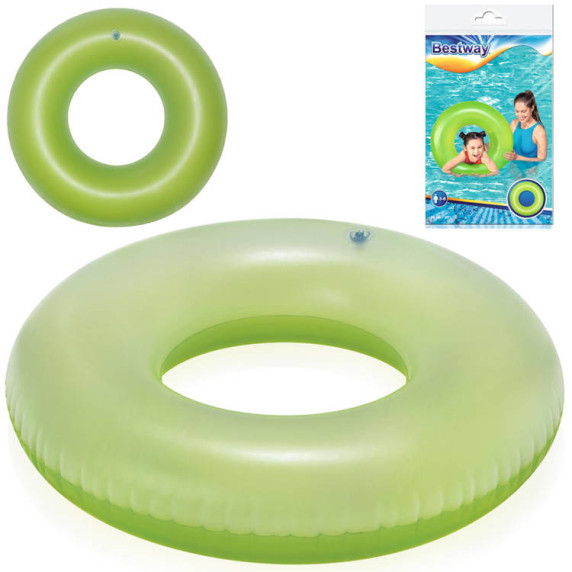 Felfújható gyerek úszógumi Green 76 cm BESTWAY 36024 - Zöld