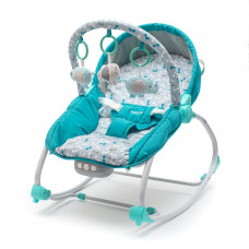 Multifunkcionális baba hinta pihenőszék Baby Mix - Kék Előnézet