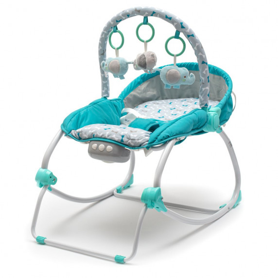 Multifunkcionális baba hinta pihenőszék Baby Mix - Kék