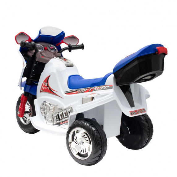 Elektromos háromkerekű kismotor Baby Mix RACER - Fehér