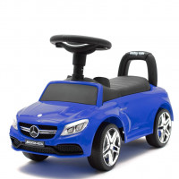 Lábbal hajtós kisautó, bébitaxi Mercedes Benz AMG C63 Coupe BABY MIX - Kék 