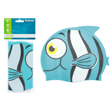 Úszósapka, fürdősapka gyerekeknek BETSWAY 26025 Blue Fish - Kék halacska Előnézet