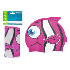 Úszósapka, fürdősapka gyerekeknek BETSWAY 26025 Pink Fish - Rózsaszín halacska Előnézet