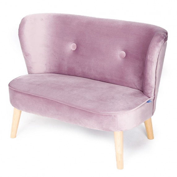 Gyerek kanapé Drewex retro - rózsaszín