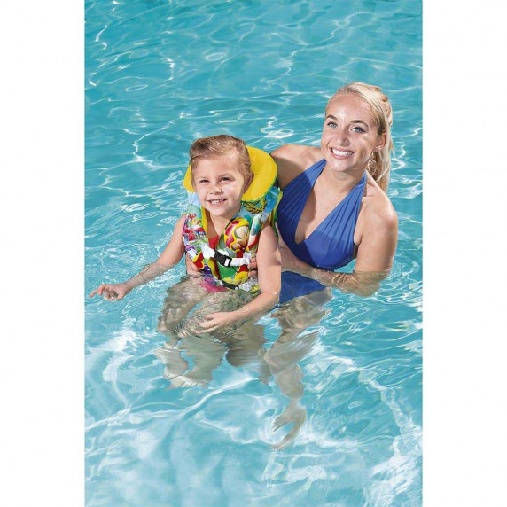 Felfújható úszómellény gyerekeknek Mickey Roadster BESTWAY 91030 51x46 cm
