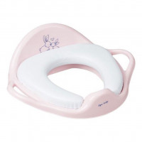 Gyerek WC szűkítő puha TEGA - Nyuszik rózsaszín 