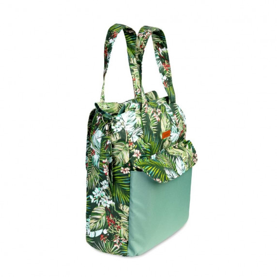 Babakocsi táska Sensillo  - zöld dzsungel