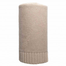 Bambusz kötött takaró, babapléd 100x80 cm NEW BABY - bézs Előnézet