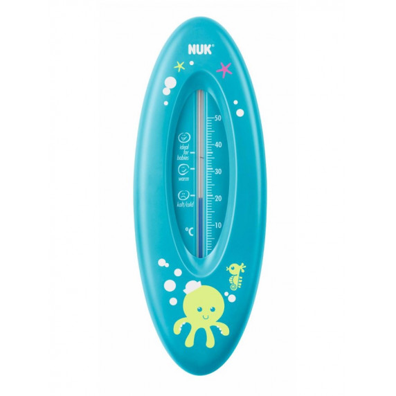Vízhőmérő kádba NUK - Óceán kék
