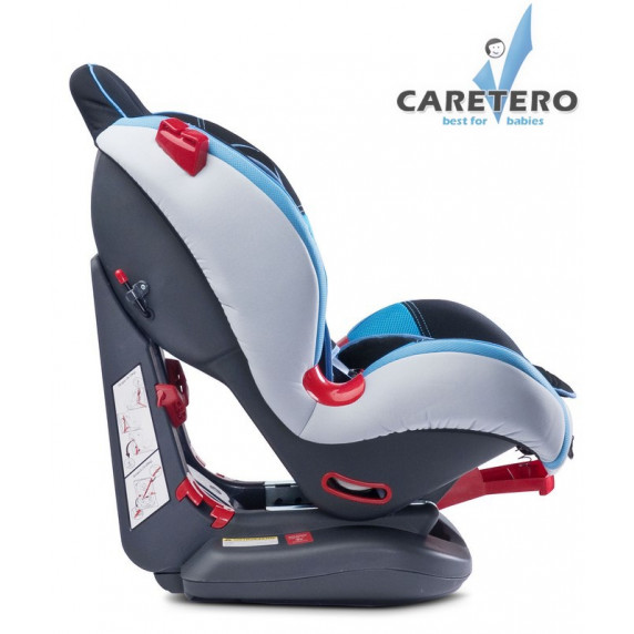 Autósülés CARETERO Sport Turbo 2015 - Piros