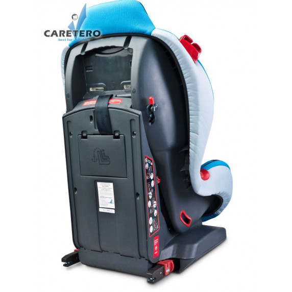 Autósülés CARETERO Sport TurboFix 2016 9-25 kg - szürke