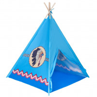 Indián gyerek sátor PLAY TO Teepee - kék 