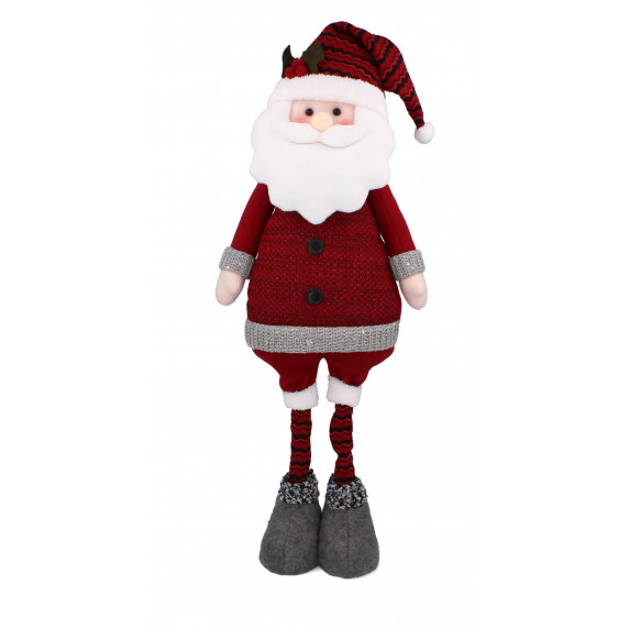 Karácsonyi télapó figura állítható magasságú 95/82 cm Inlea4Fun