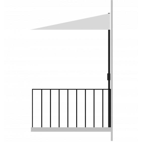 Erkély napernyő 270 cm InGarden - Bézs