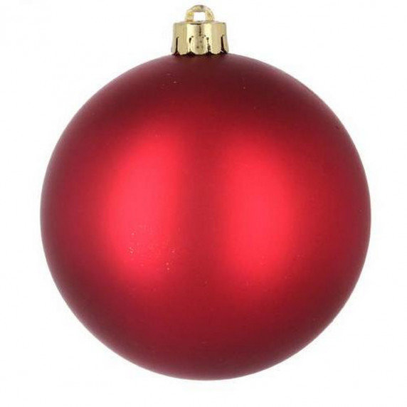 Karácsonyfa dísz szett 32 darab gömb + füzér Inlea4Fun - piros