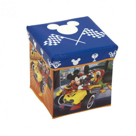 Játéktároló doboz és puff Mickey egér és Plútó - WD11622