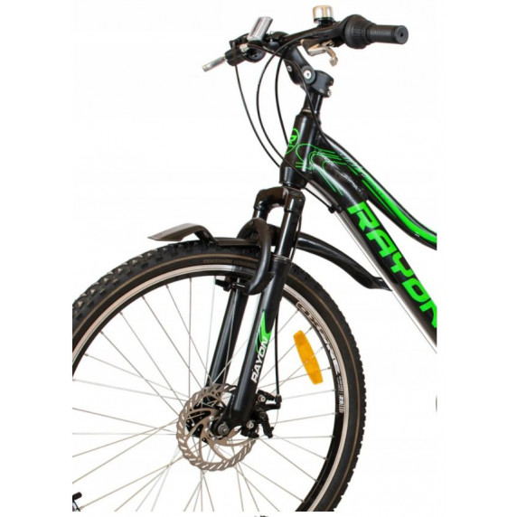 Kerékpár RAYON Vanity  26" - fekete/zöld