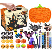 Halloweeni játékok, antistreszsz labda, pop it, fidget játékok Inlea4Fun HALLOWEEN PARTY 