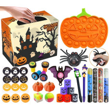 Halloweeni játékok, antistreszsz labda, pop it, fidget játékok Inlea4Fun HALLOWEEN PARTY Előnézet