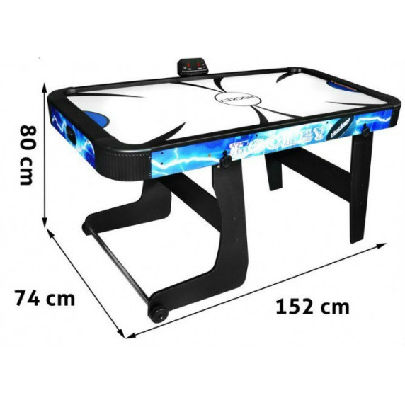 Összecsukható léghoki asztal Inlea4Fun Air Hockey 