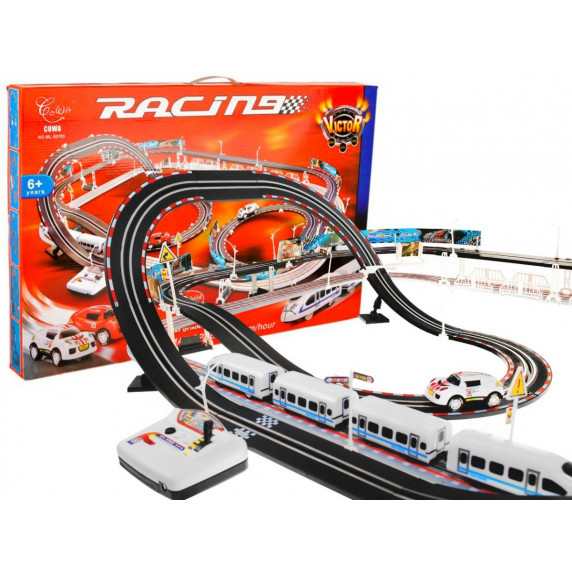 Inlea4Fun Race Track elektromos vasút 2in1