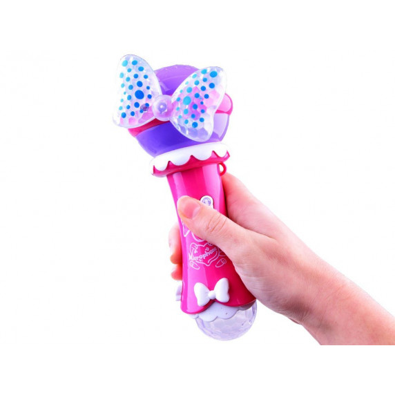 Gyerek karaoke mikrofon nlea4Fun SUPER MIKROPHONE - rózsaszín