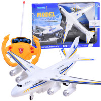 RC Távirányítós repülőgép Inlea4Fun MODEL PLANE - fehér 