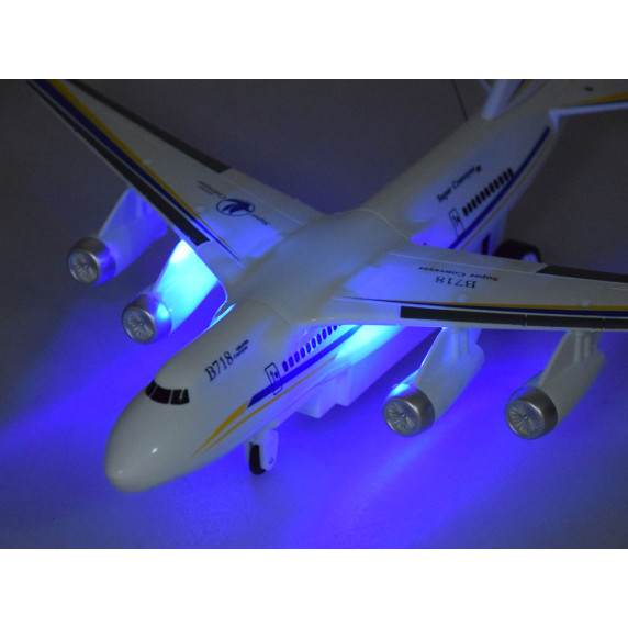 RC Távirányítós repülőgép Inlea4Fun MODEL PLANE - fehér
