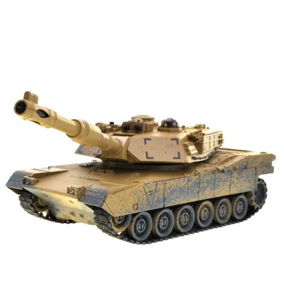 RC Tank MIA2 Camouflage - homokszínű