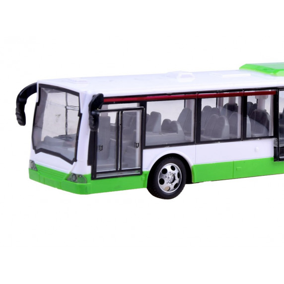 Távirányítós autóbusz Inlea4Fun RC BUS-G - zöld