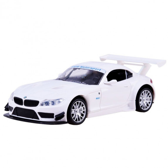 RC Távirányítós autó Inlea4Fun BMW Z4 GT3 1:24 - fehér