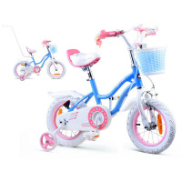 Gyerek bicikli ROYALBABY Star Girl 12" RB12G-1 - kék 