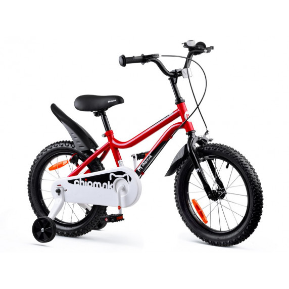 Gyerek bicikli ROYALBABY Chipmunk MK 16" CM16-1 -  piros