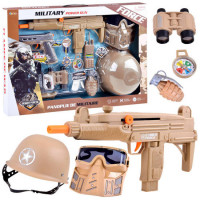 Katonai játék fegyver kiegészítőkkel Inlea4Fun MILITARY 