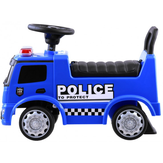 Lábbal hajtós gyerekjármű Inlea4Fun Mercedes Benz - Rendőrautó kék