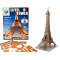 3D puzzle Eiffel torony MAGIC PUZZLE - 35 darabos