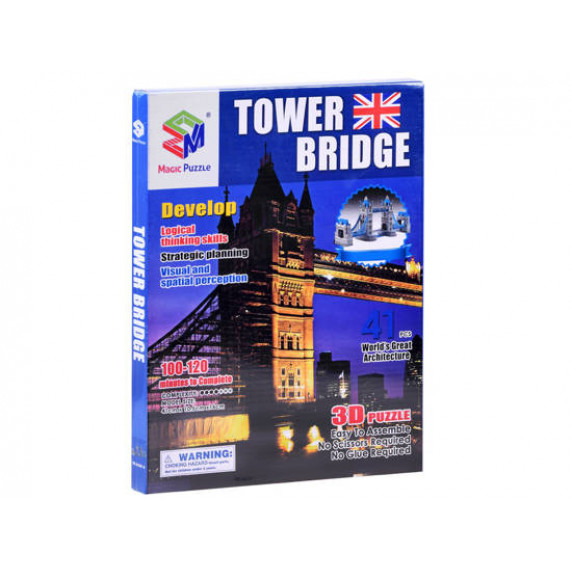 3D puzzle Tower Bridge MAGIC PUZZLE - 41 darabos