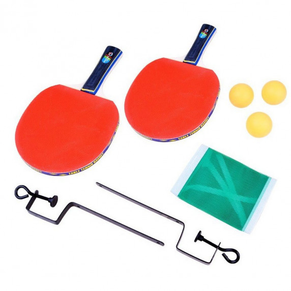 Ping-pong asztaliteniszütő készlet Inlea4Fun PING PONG BALLS - labda, ütő, háló