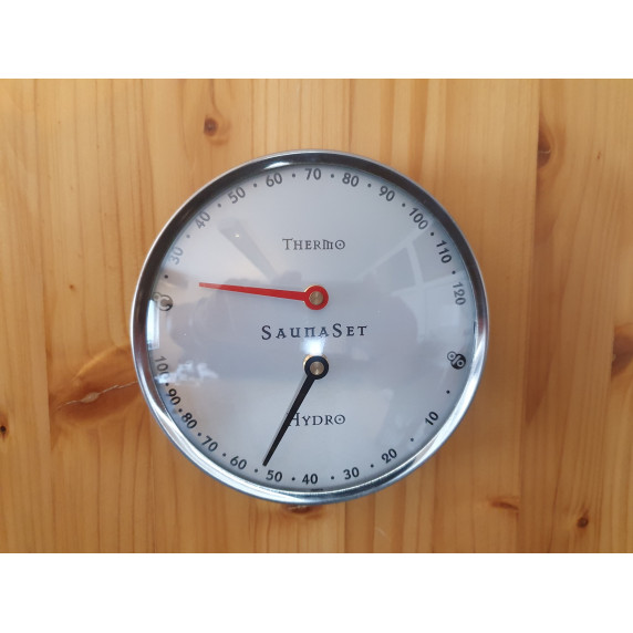 Szauna hőmérő / higrométer LANITPLAST 10 cm